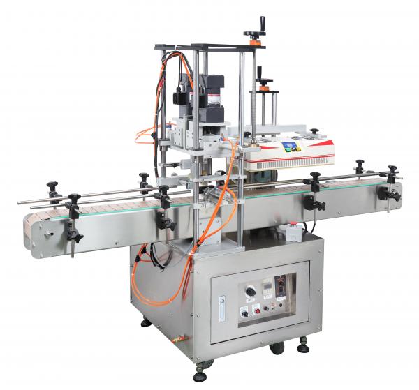 Full Automatic Side-wrap Capping Machine and Induction Aluminum Foil Sealing Machine Turnkey Packaging Line